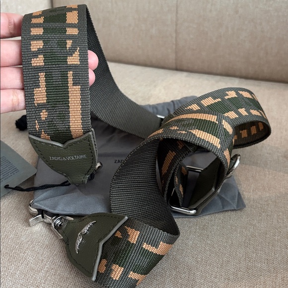 Zadig&Voltaire army green strap - Picture 2 of 3
